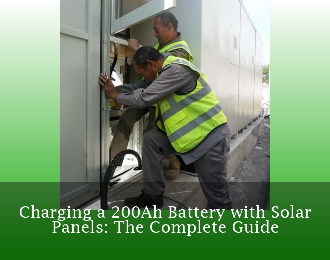 Charging a 200Ah Battery with Solar Panels: The Complete Guide
